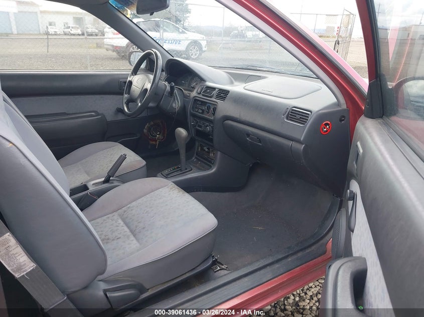 1997 Toyota Tercel Ce VIN: JT2AC52L2V0247892 Lot: 39061436