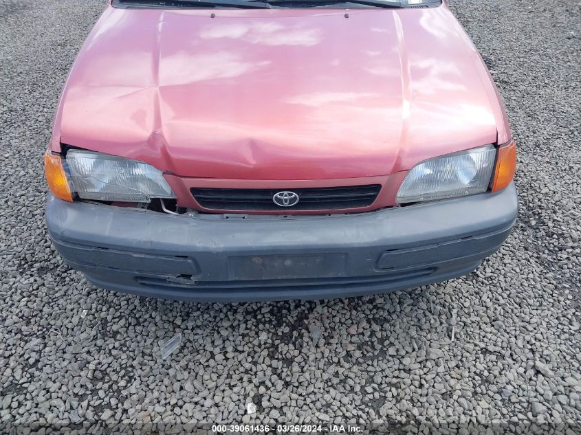 1997 Toyota Tercel Ce VIN: JT2AC52L2V0247892 Lot: 39061436