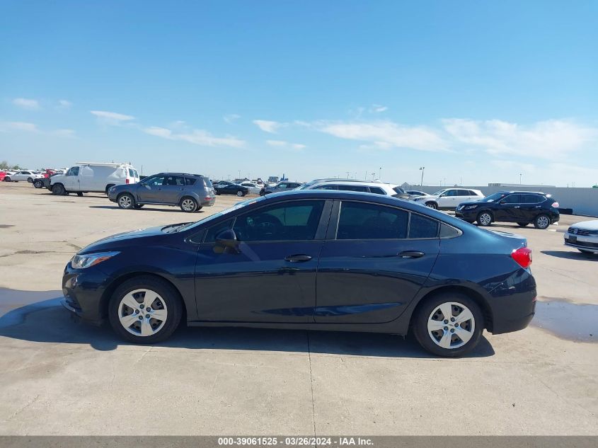 2016 Chevrolet Cruze Ls Auto VIN: 1G1BC5SM0G7314397 Lot: 39061525