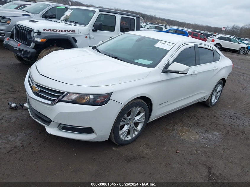 2014 CHEVROLET IMPALA 2LT - 1G1125S34EU114286
