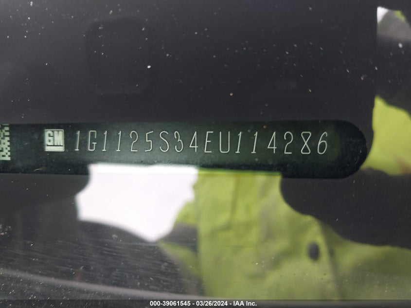 2014 CHEVROLET IMPALA 2LT - 1G1125S34EU114286