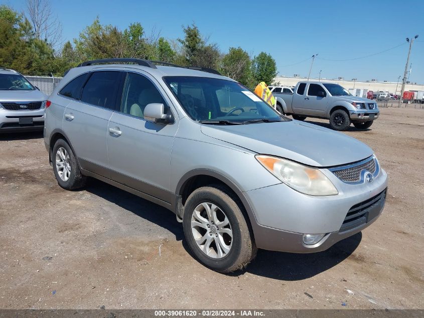 2010 Hyundai Veracruz Gls VIN: KM8NUDCC7AU128684 Lot: 39061620