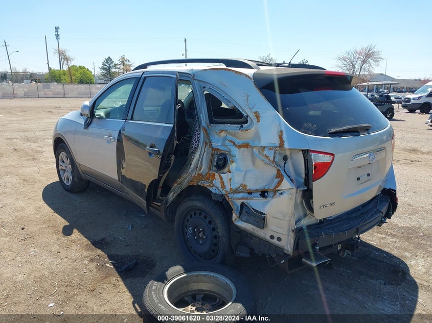 2010 Hyundai Veracruz Gls VIN: KM8NUDCC7AU128684 Lot: 39061620