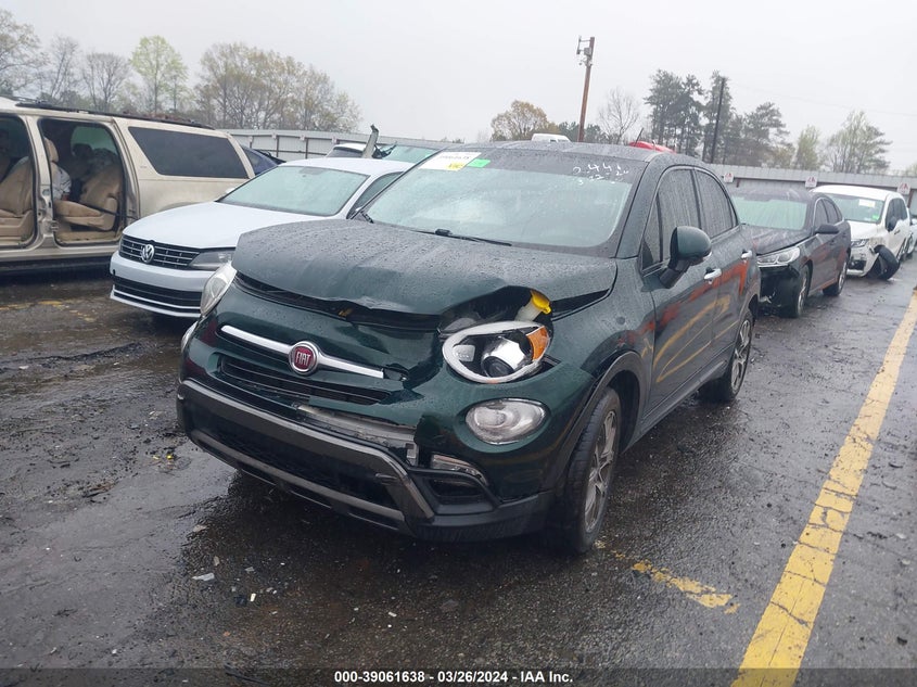 2016 Fiat 500X Trekking VIN: ZFBCFXCT4GP372441 Lot: 39061638