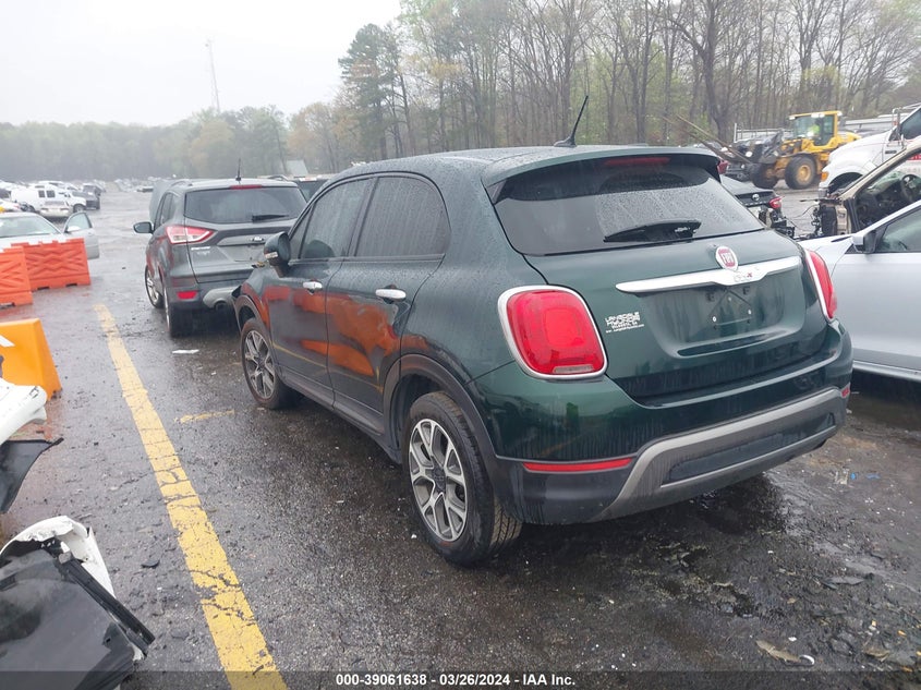 2016 Fiat 500X Trekking VIN: ZFBCFXCT4GP372441 Lot: 39061638