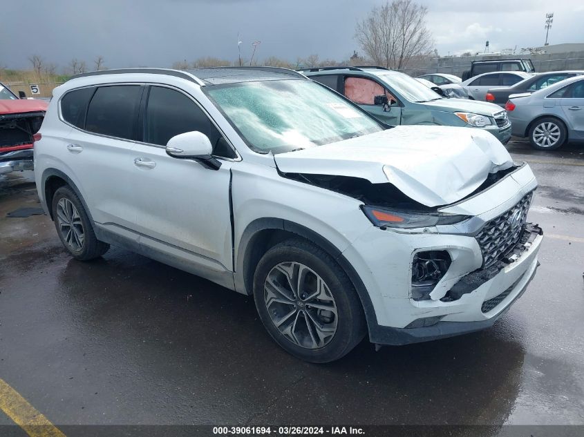 2019 Hyundai Santa Fe Limited/Ultimate VIN: 5NMS5CAA0KH041606 Lot: 39061694