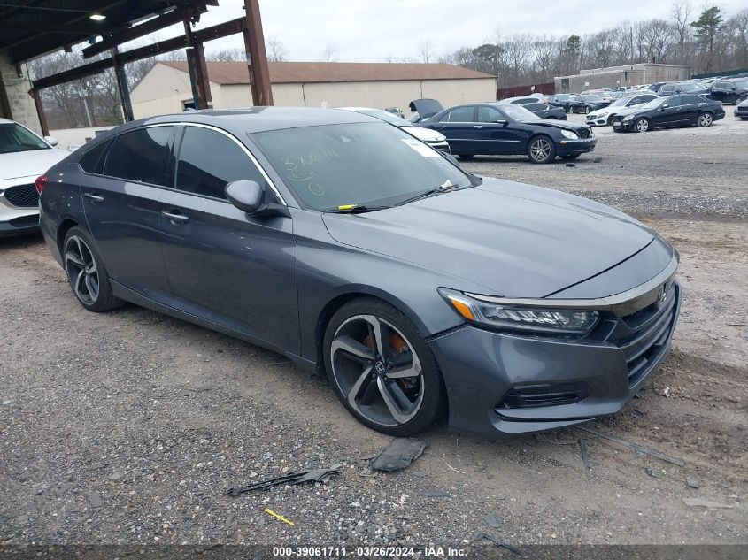 2018 Honda Accord Sport VIN: 1HGCV1F31JA050344 Lot: 39061711