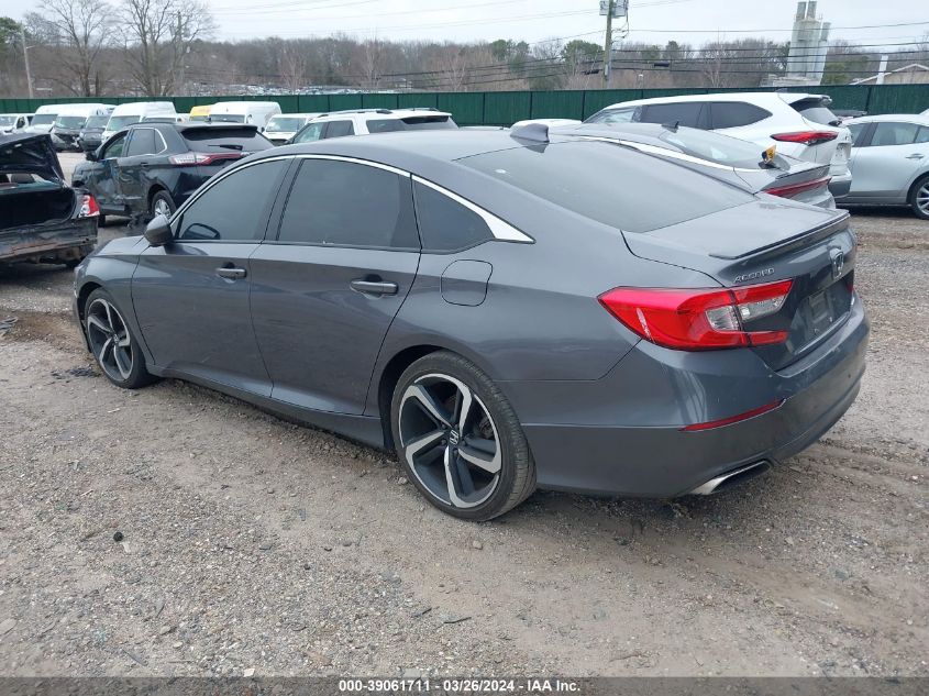 2018 Honda Accord Sport VIN: 1HGCV1F31JA050344 Lot: 39061711