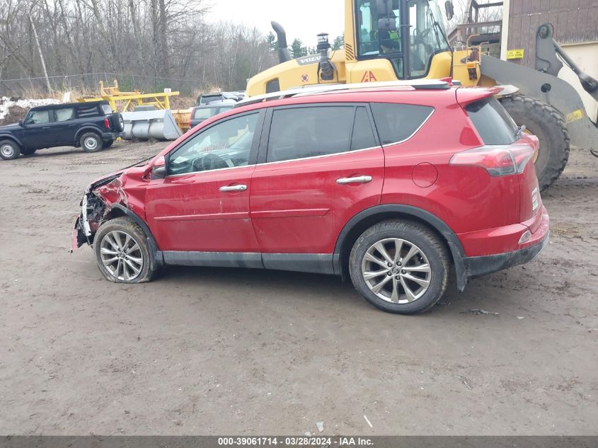 2017 Toyota Rav4 Limited VIN: 2T3DFREV5HW570091 Lot: 39061714