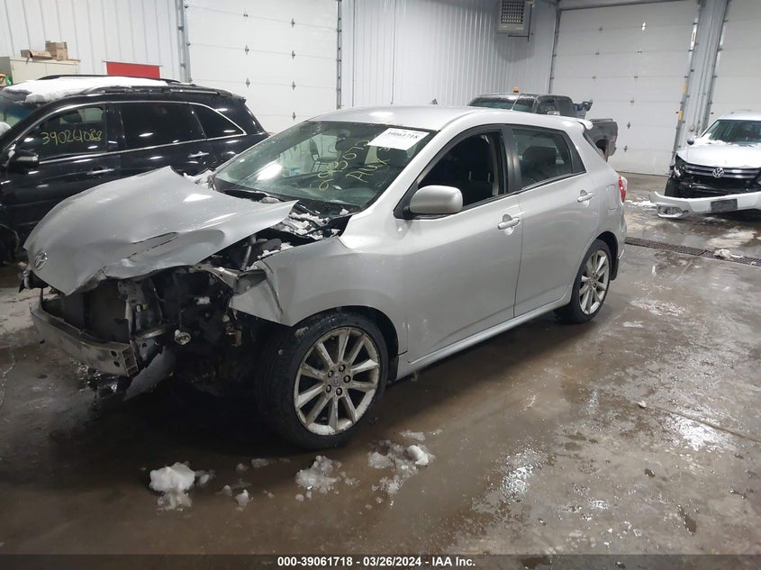 2009 Toyota Matrix Xrs VIN: 2T1GE40E79C002186 Lot: 39061718