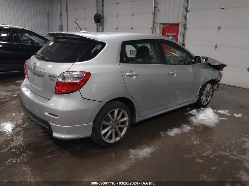 2009 Toyota Matrix Xrs VIN: 2T1GE40E79C002186 Lot: 39061718