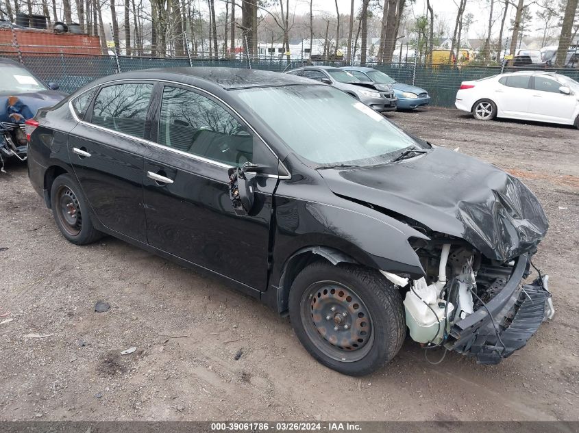 3N1AB7APXFY312833 | 2015 NISSAN SENTRA