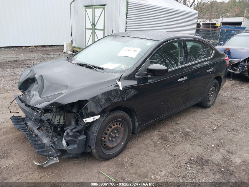 3N1AB7APXFY312833 | 2015 NISSAN SENTRA