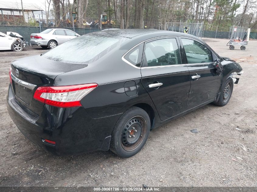 3N1AB7APXFY312833 | 2015 NISSAN SENTRA