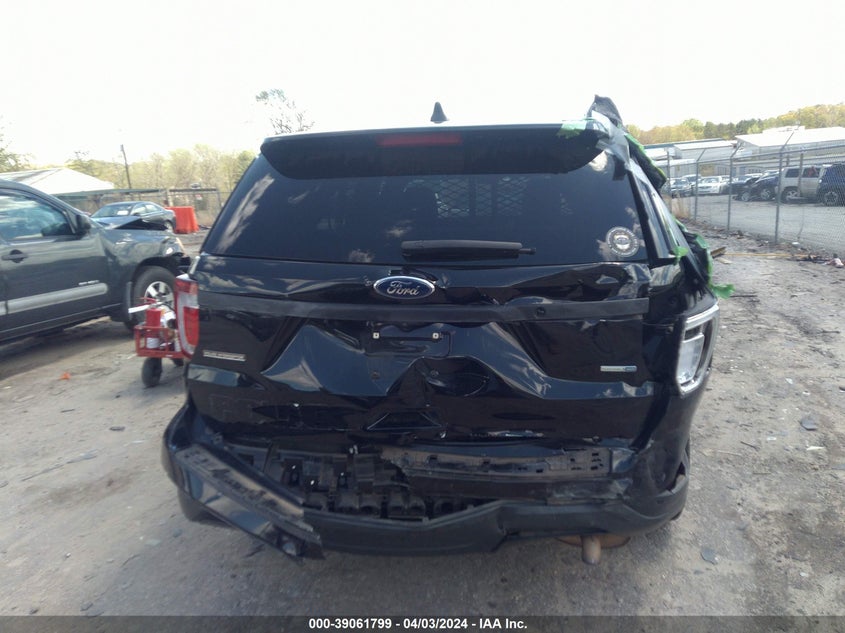 VIN 1FM5K8AR4KGA28496 2019 FORD POLICE INTERCEPTOR UTILITY
