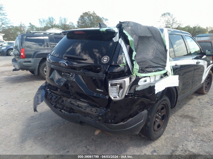 VIN 1FM5K8AR4KGA28496 2019 FORD POLICE INTERCEPTOR UTILITY