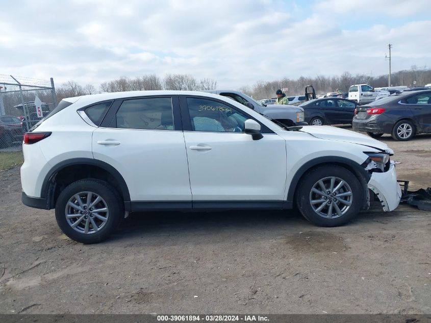 2022 Mazda Cx-5 2.5 S VIN: JM3KFBAM0N0626117 Lot: 39061894