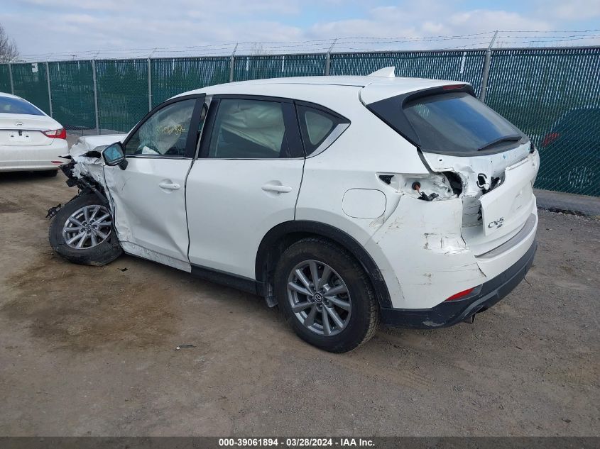 2022 Mazda Cx-5 2.5 S VIN: JM3KFBAM0N0626117 Lot: 39061894