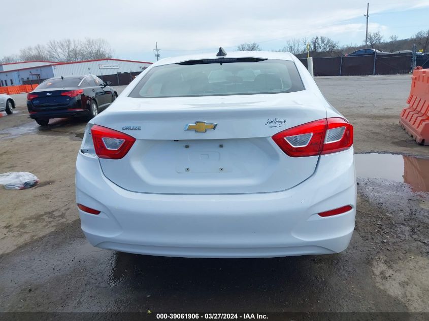 2017 Chevrolet Cruze Ls Auto VIN: 3G1BC5SM2HS554621 Lot: 39061906