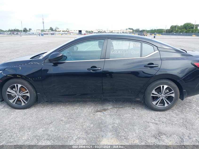 VIN 3N1AB8CV5MY259473 2021 NISSAN SENTRA SV