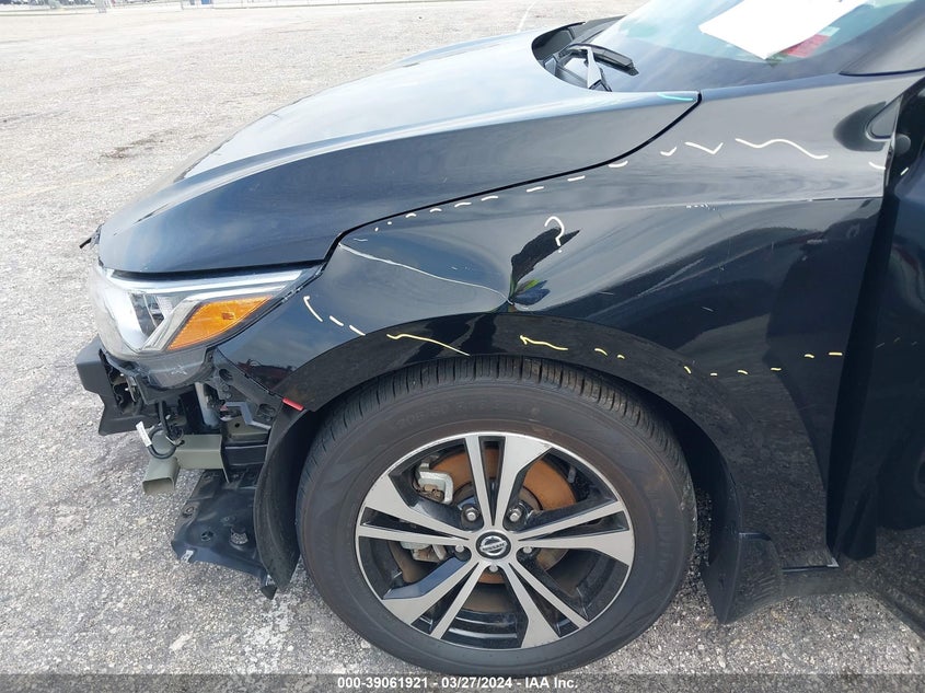 VIN 3N1AB8CV5MY259473 2021 NISSAN SENTRA SV
