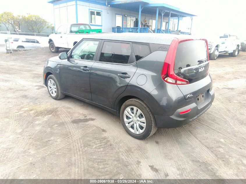 2022 Kia Soul Lx VIN: KNDJ23AU0N7837427 Lot: 39061938