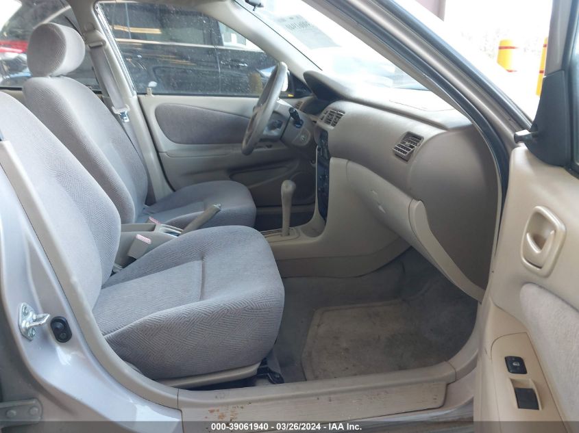 2002 Chevrolet Prizm VIN: 1Y1SK52892Z405044 Lot: 39061940