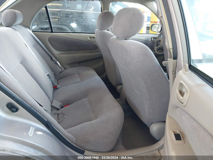 2002 Chevrolet Prizm VIN: 1Y1SK52892Z405044 Lot: 39061940