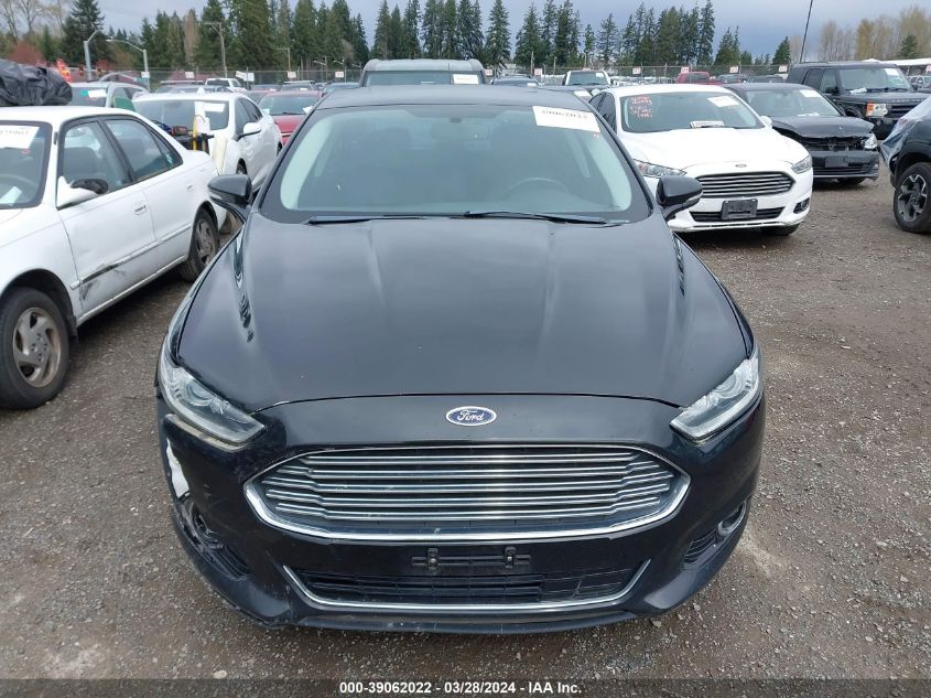 2014 Ford Fusion Titanium VIN: 3FA6P0K93ER195641 Lot: 39062022