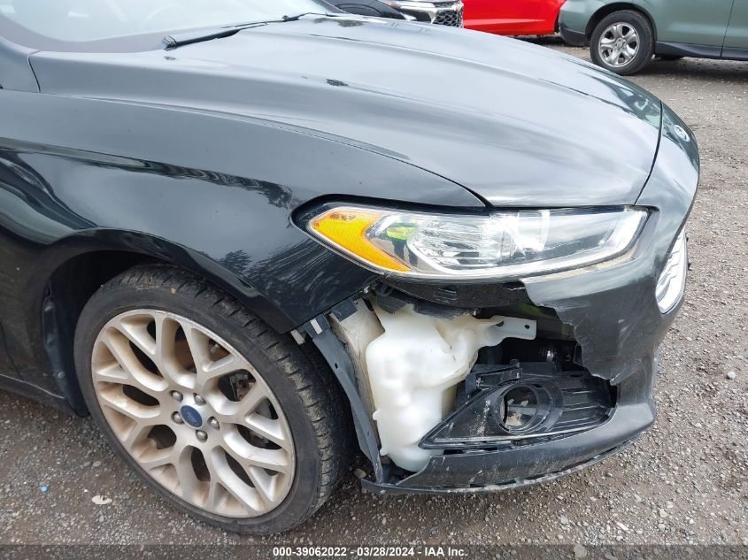 2014 Ford Fusion Titanium VIN: 3FA6P0K93ER195641 Lot: 39062022