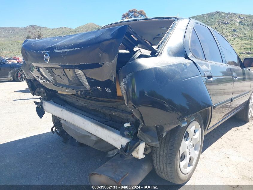 2004 Nissan Sentra 1.8 VIN: 3N1CB51D94L892458 Lot: 39062133