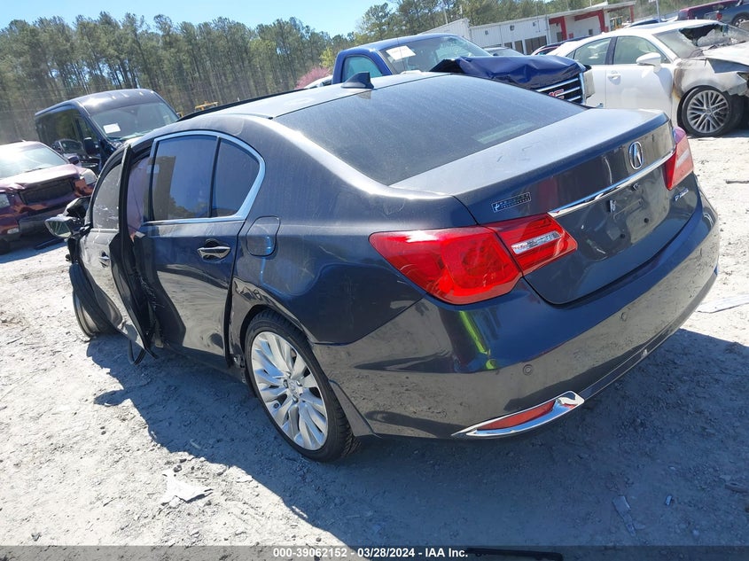 2015 Acura Rlx VIN: JH4KC1F98FC001768 Lot: 39062152