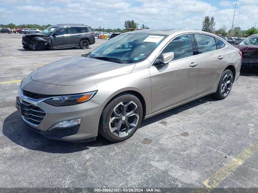 2022 CHEVROLET MALIBU LT - 1G1ZD5ST1NF176374