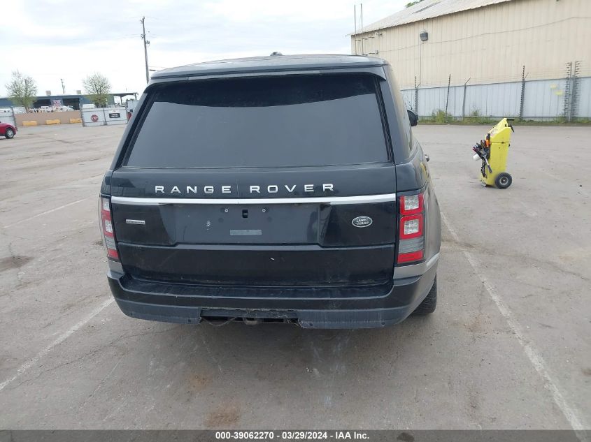 2014 Land Rover Range Rover 5.0L V8 Supercharged VIN: SALGS3TF1EA178763 Lot: 39062270