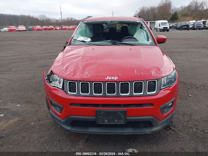 2019 Jeep Compass Latitude 4X4 VIN: 3C4NJDBB8KT836279 Lot: 39062316