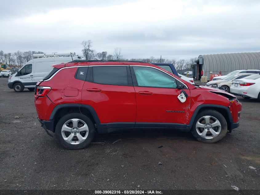 2019 Jeep Compass Latitude 4X4 VIN: 3C4NJDBB8KT836279 Lot: 39062316