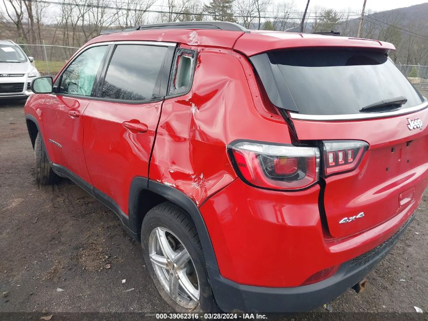 2019 Jeep Compass Latitude 4X4 VIN: 3C4NJDBB8KT836279 Lot: 39062316