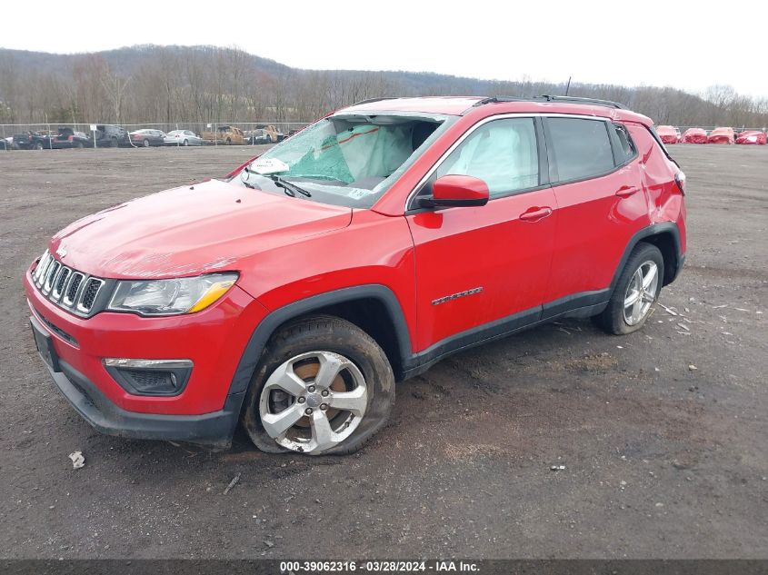 2019 Jeep Compass Latitude 4X4 VIN: 3C4NJDBB8KT836279 Lot: 39062316