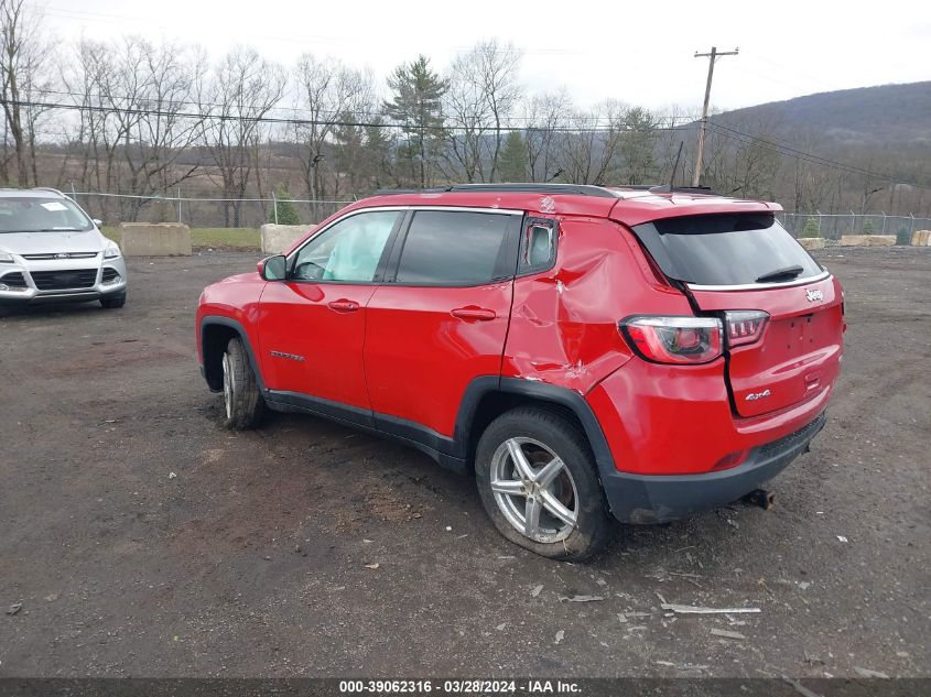 2019 Jeep Compass Latitude 4X4 VIN: 3C4NJDBB8KT836279 Lot: 39062316