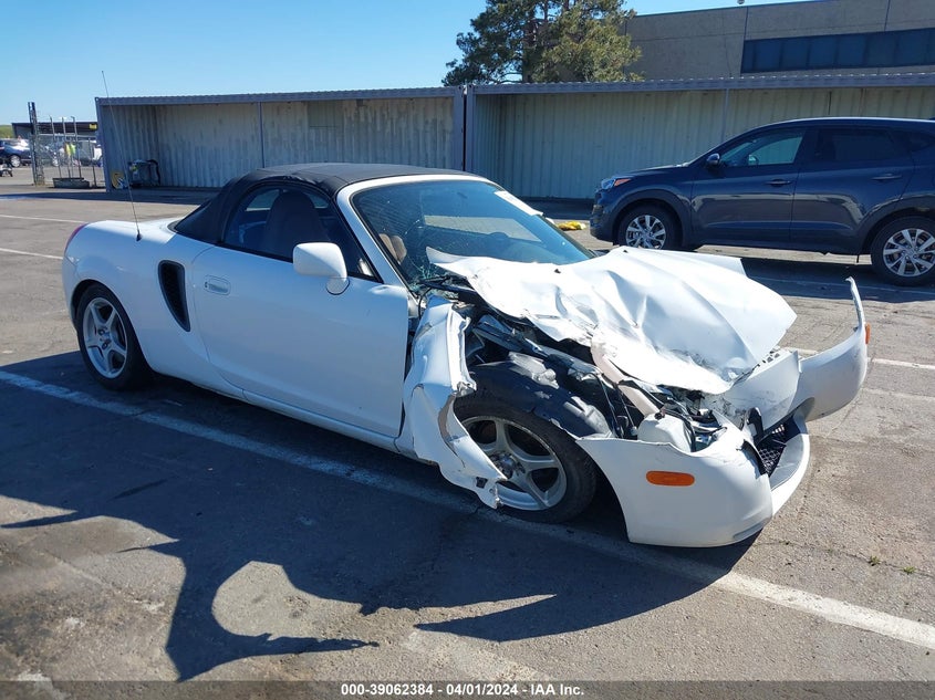 2002 Toyota Mr2 Spyder VIN: JTDFR320920050879 Lot: 39062384
