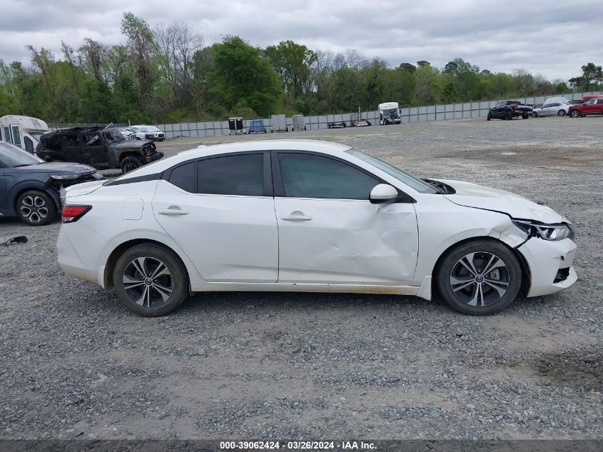 2021 Nissan Sentra Sv Xtronic Cvt VIN: 3N1AB8CV4MY280850 Lot: 39062424