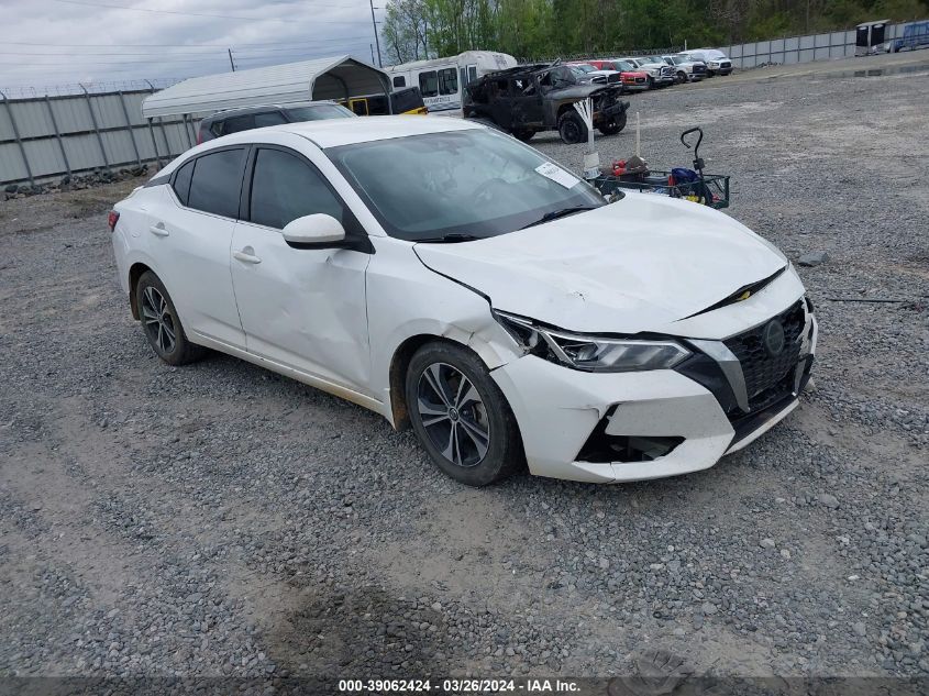 2021 Nissan Sentra Sv Xtronic Cvt VIN: 3N1AB8CV4MY280850 Lot: 39062424