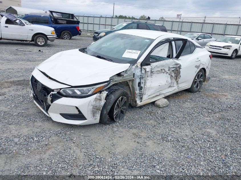 2021 Nissan Sentra Sv Xtronic Cvt VIN: 3N1AB8CV4MY280850 Lot: 39062424