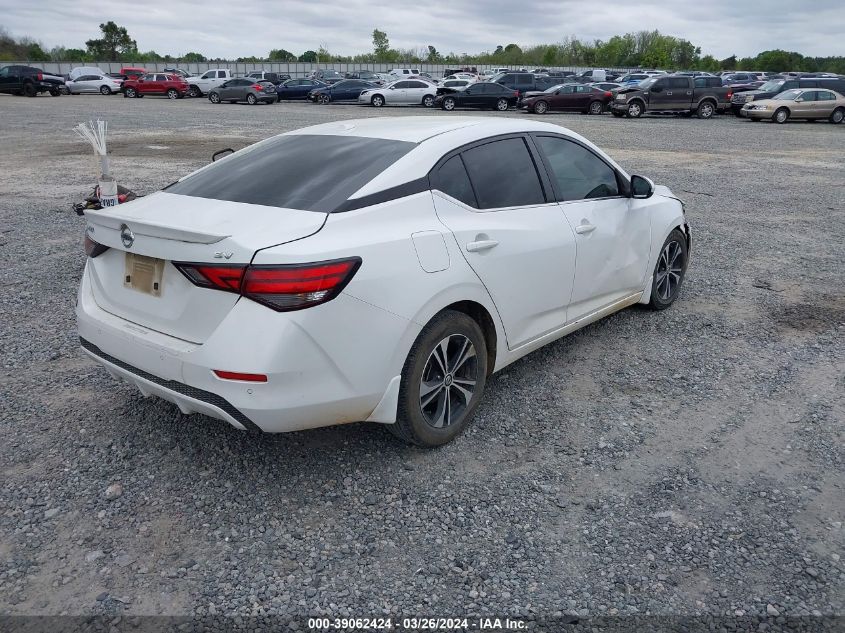 2021 Nissan Sentra Sv Xtronic Cvt VIN: 3N1AB8CV4MY280850 Lot: 39062424