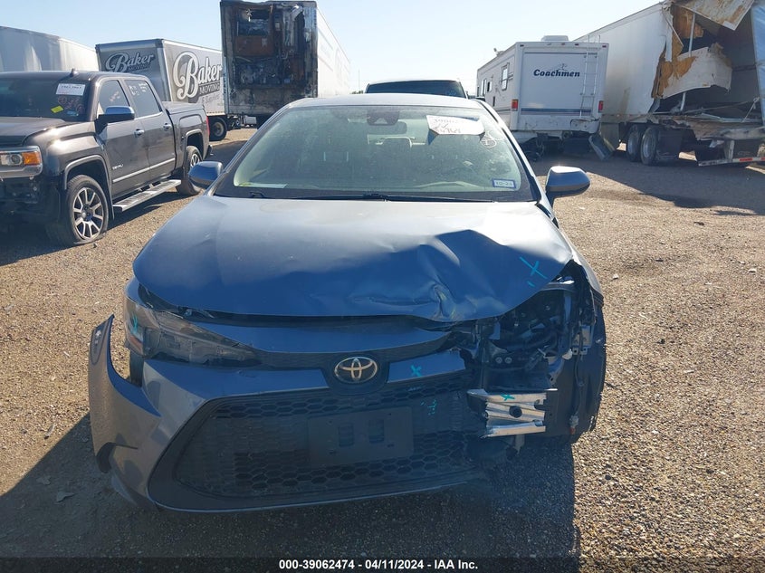 VIN JTDEPRAE9LJ034890 2020 TOYOTA COROLLA LE