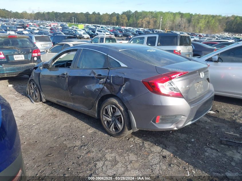 2019 Honda Civic Lx VIN: 19XFC2F67KE047111 Lot: 39062525