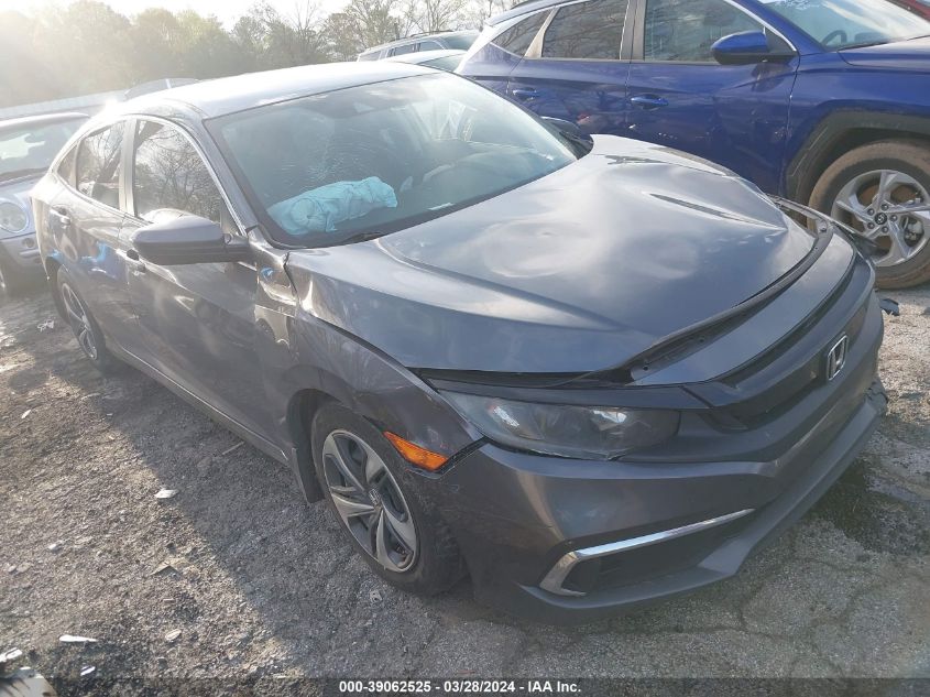 2019 Honda Civic Lx VIN: 19XFC2F67KE047111 Lot: 39062525