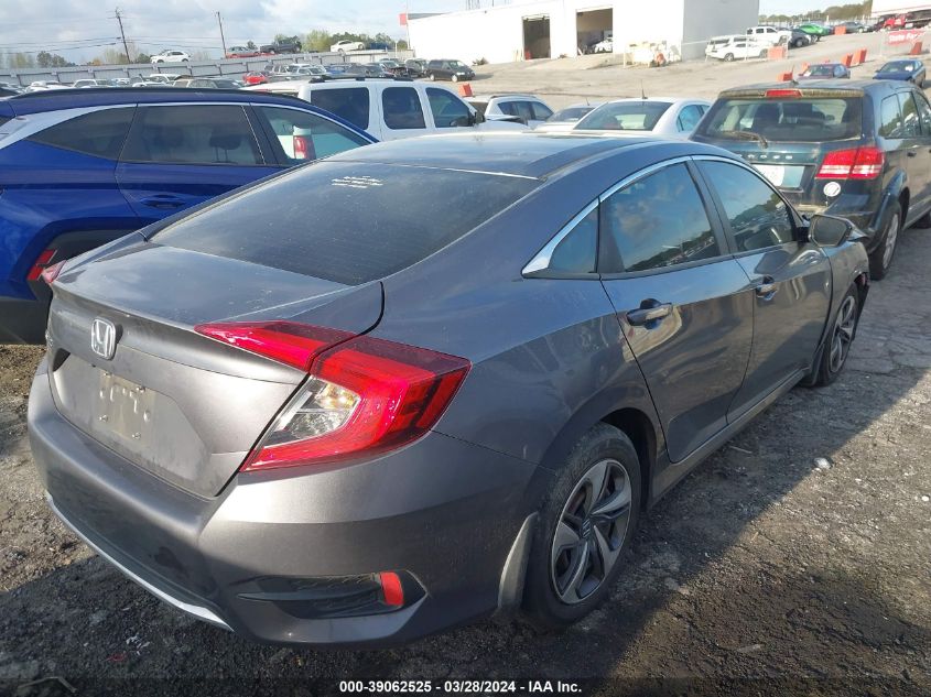 2019 Honda Civic Lx VIN: 19XFC2F67KE047111 Lot: 39062525