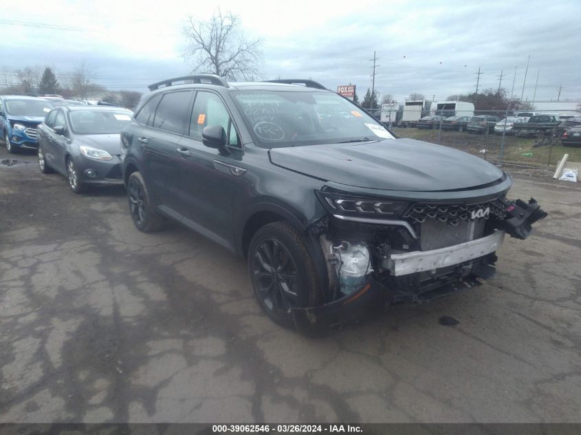 2022 KIA SORENTO X-LINE SX PRESTIGE - 5XYRKDLF6NG089616