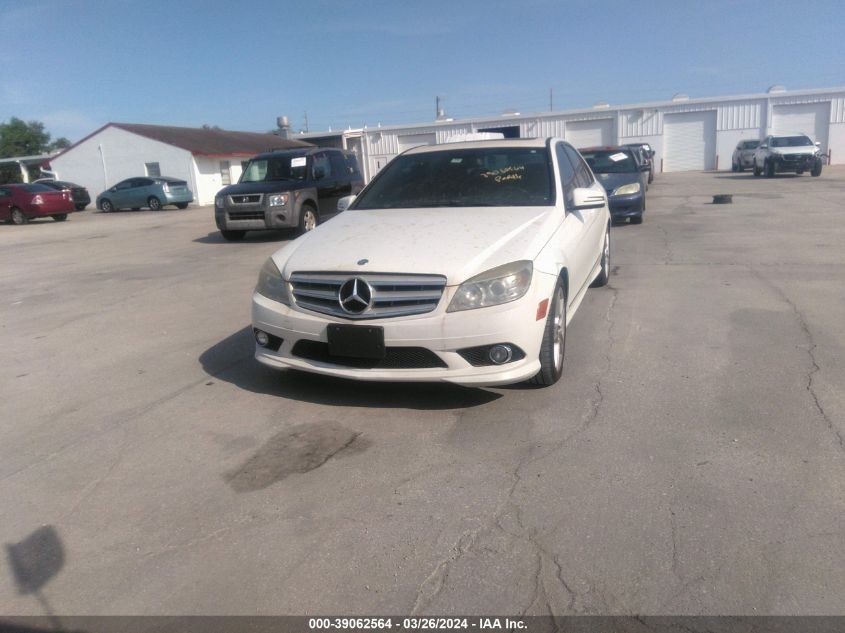 WDDGF5EB7AR090352 | 2010 MERCEDES-BENZ C 300